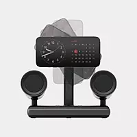 Energea Magaudio Stand 2 In1 Qi2 Wireless Charging Stand and Stereo Speaker