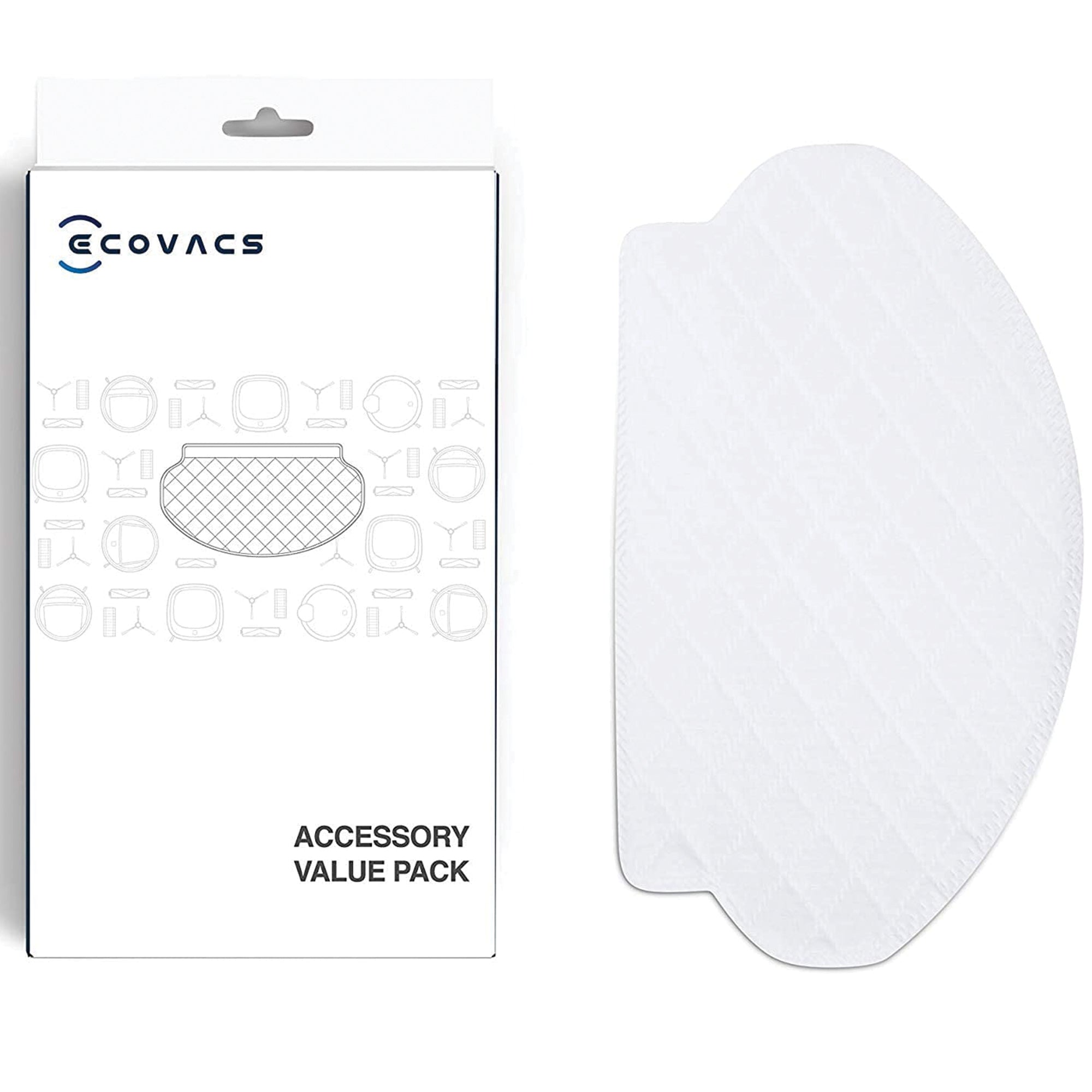 Ecovacs DEEBOT OZMO 920/950 Disposable Microfiber Mopping Pads (50PCS)