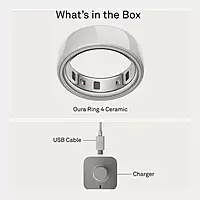 Oura Ring 4 Ceramic Smart Ring Health Activity Tracker – Tide