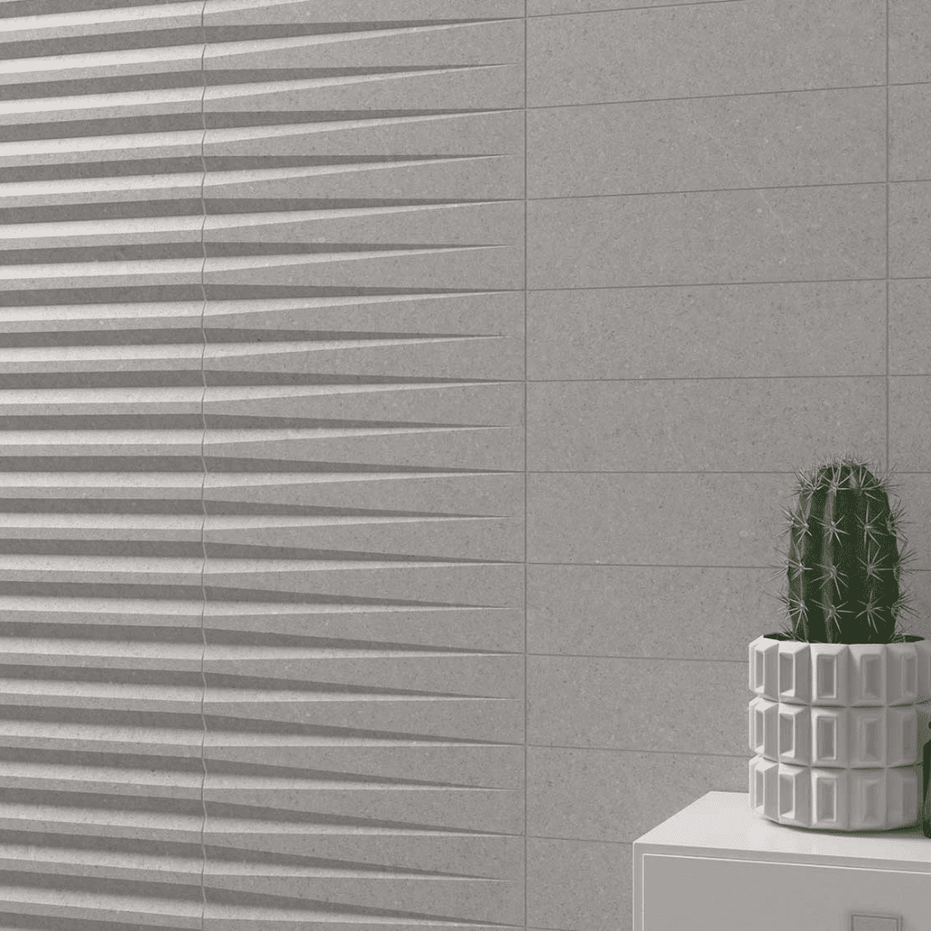 Faianta WOW, STRIPES TRANSITION GREIGE STONE 7.5X30