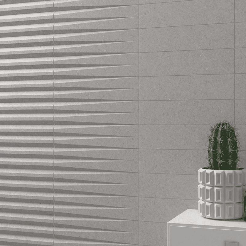 Faianta WOW, STRIPES TRANSITION GREIGE STONE 7.5X30, mp/cutie 0.400