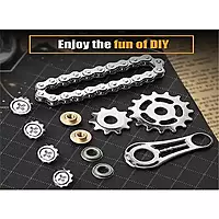 Fidget Spinners Toys for Adults Metal Figette Bike Chain