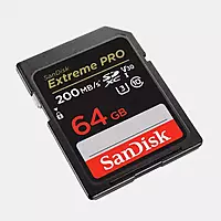 Sandisk Extreme Pro 64GB 200MB/S SDXC UHS-I Card