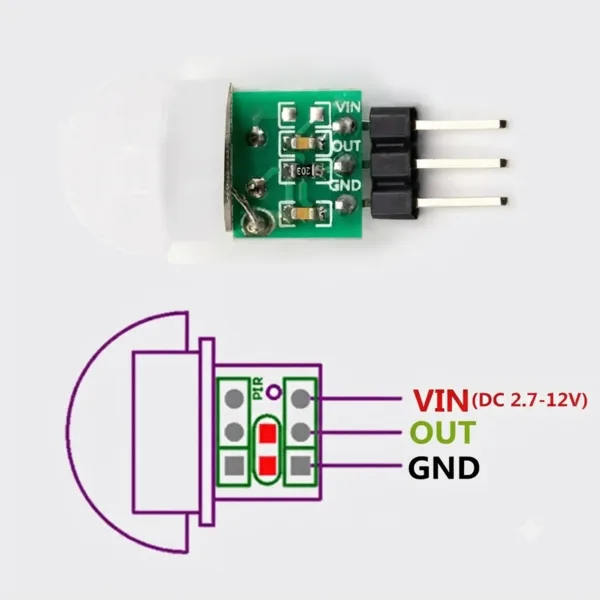 AM312 Mini PIR Motion Sensor