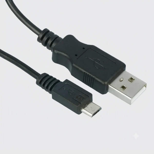 USB 2.0 Type-A to Micro USB Cable – 1 m