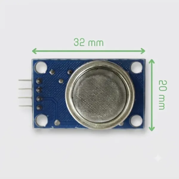 MQ-2 Combustible Gas Sensor Module – LPG Hydrogen Detection