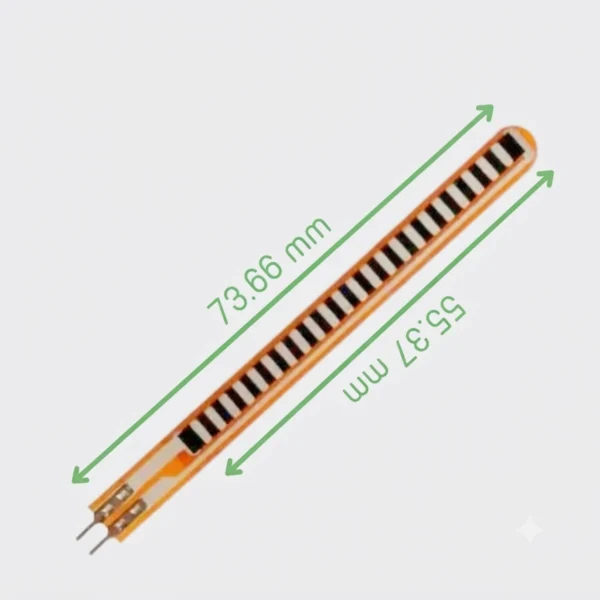 2.2 Inch Flex Sensor – 10KΩ Resistive Bend Sensor