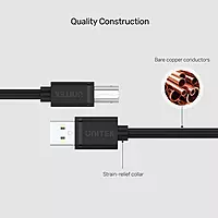UNITEK USB-A to USB-B Cable 1 M