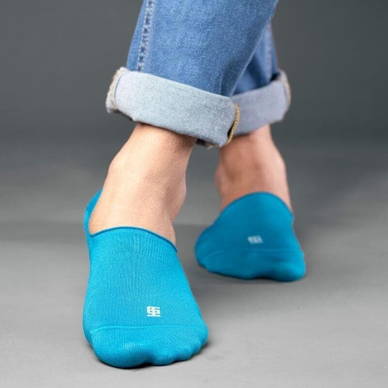 SockSoho - AZURE BLUE NO-SHOW