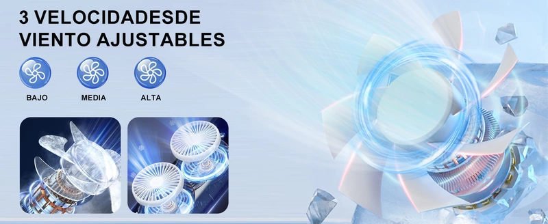 ❆Ventilador de refrigeración de alta eficiencia