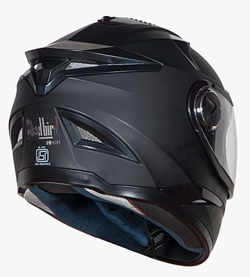 STEELBIRD SBH-17 ROBOT MATT MIDNIGHT BLACK C/V (M)