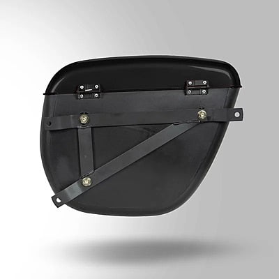 STUDDS SIDE BOX SAFARI WITH MAIN FRAME & UNIVERSAL FITMENT CLAPMS BLACK