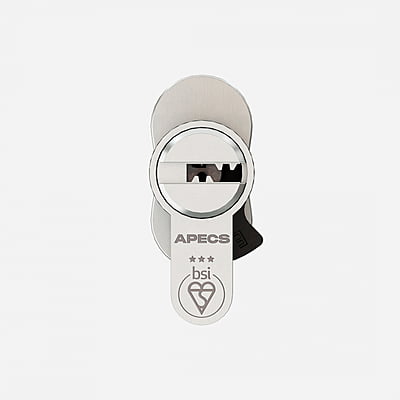 APECS AP 3 Star Euro Cylinder and Turn High Security Anti Snap Lock TS007