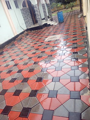 Club stone (A) paving blocks