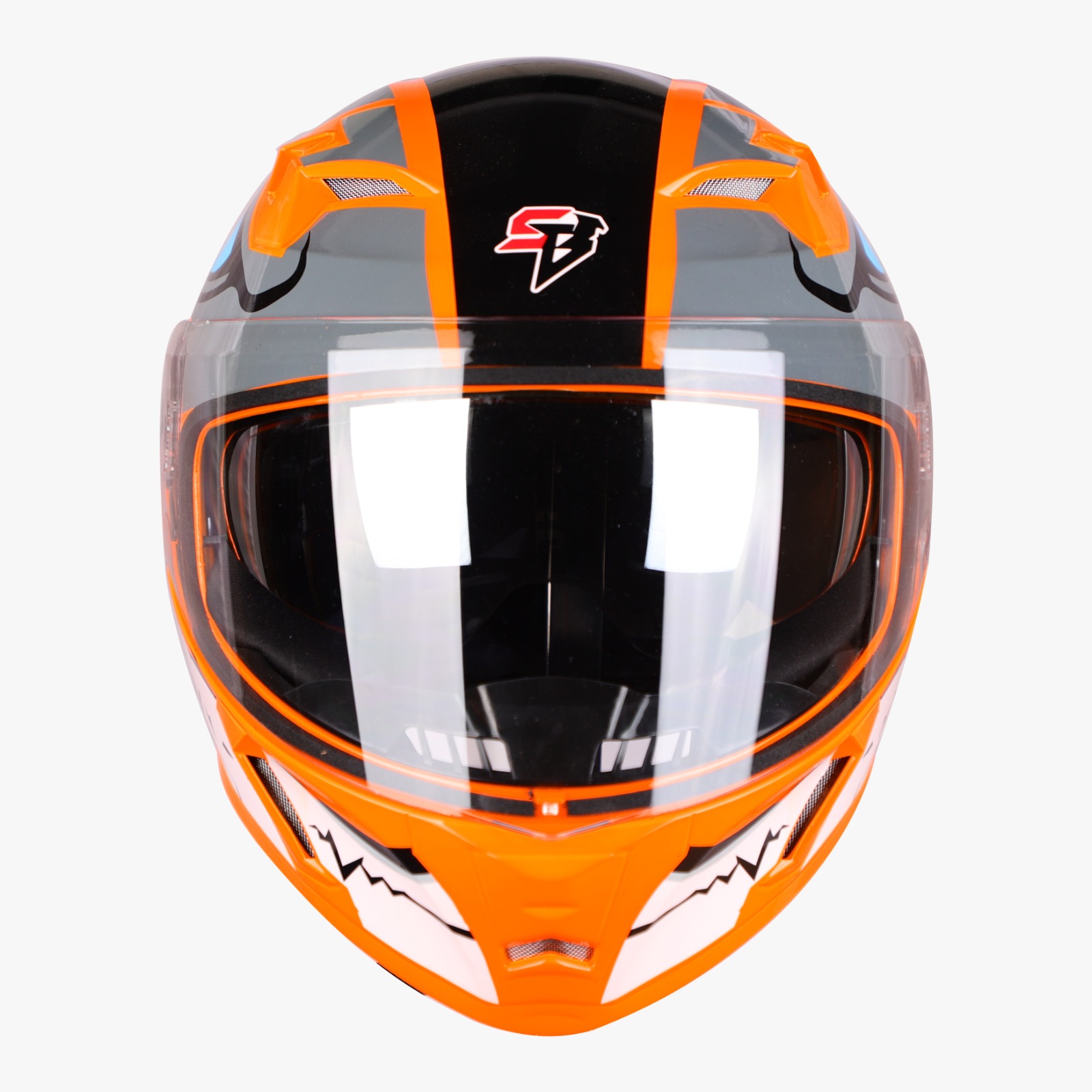 STEELBIRD SBA-21 ISS BORN READY GLOSSY FLUO NEON C/V (M)