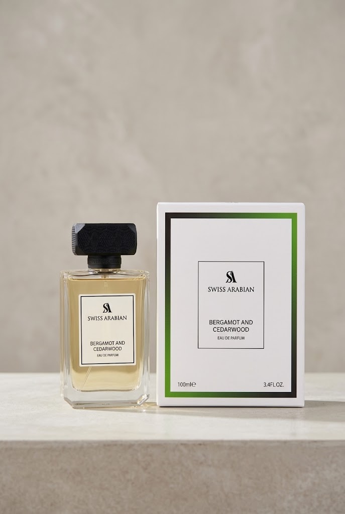 SWISS ARABIAN BERGAMOT AND CEDARWOOD EDP 100ML