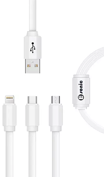 3in1 Type-C Flat Cable