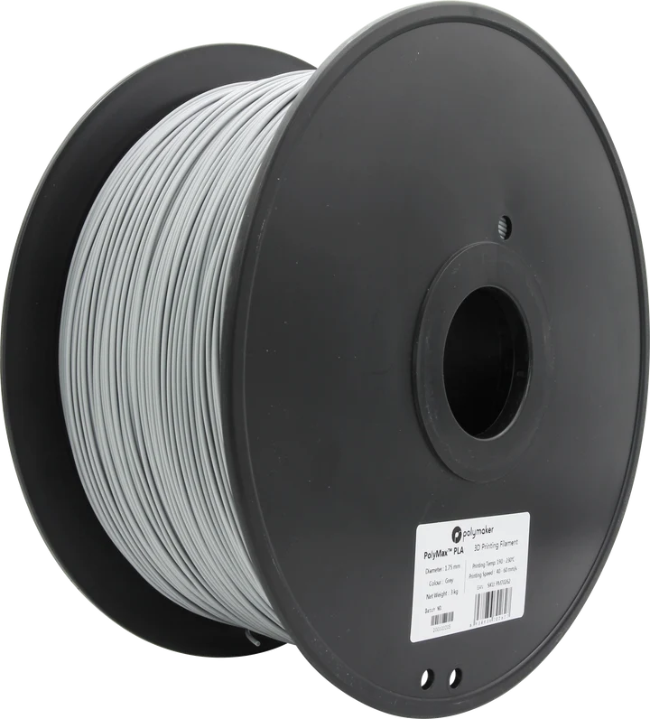 PolyMax PLA(1.75mm, 3000g) Grey