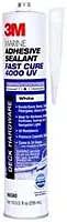 3M 14316 Marine Adhesive Sealant 4000 UV - Black, 10 fl oz