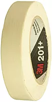 3M 201+ General Use Masking Tape, 1 Inch x 60 Yards, Tan