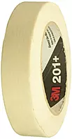 3M 201+ General Use Masking Tape, 1 Inch x 60 Yards, Tan