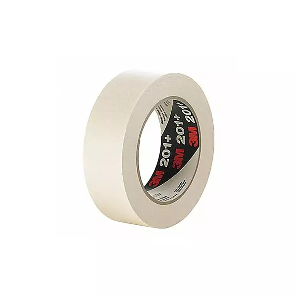 3M 201+ Tan Masking/Painter's Tape - 96 mm Width - 64744 [PRICE is per ROLL]