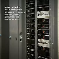 3M 201+ Tan Masking/Painter's Tape - 96 mm Width - 64744 [PRICE is per ROLL]