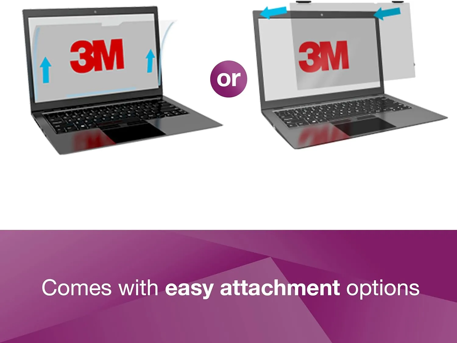 3M High Clarity Privacy Filter for 24in Monitor, 16:9, HC240W9B