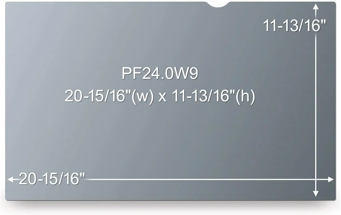 3M Privacy Filters 3M Privacy Filter for 24" Widescreen Monitor, Protect your confidential information