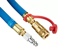 3M Supplied Air Respirator Hose W-9435-25/07010(AAD), 25 ft, 3/8 in ID, Industrial Interchange Fittings