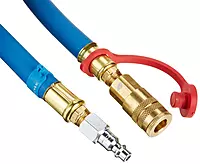 3M Supplied Air Respirator Hose W-9435-25/07010(AAD), 25 ft, 3/8 in ID, Industrial Interchange Fittings