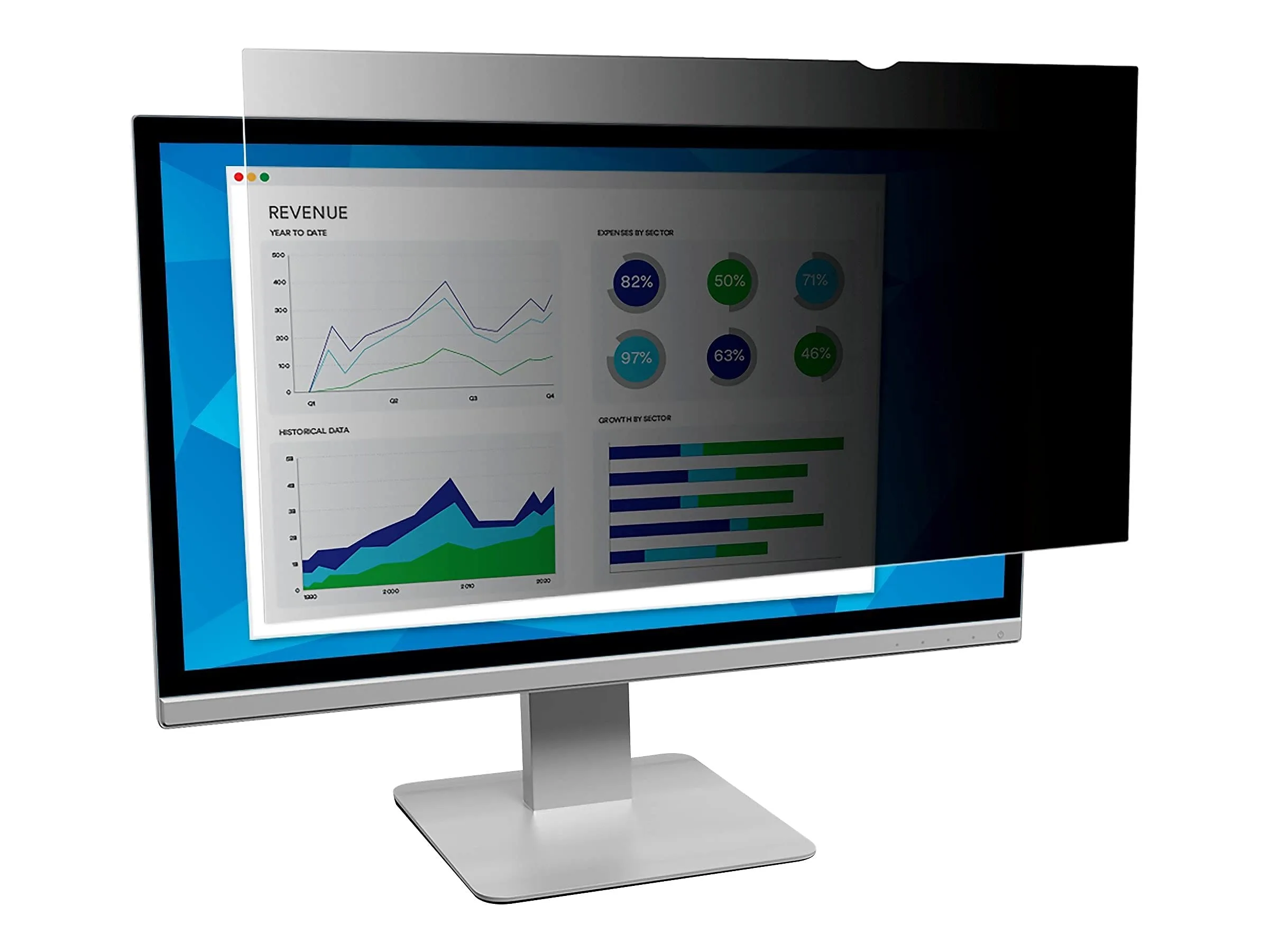 3M Privacy Filter for 25in Widescreen Monitor (PF250W9B)