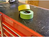 3M 301+ Yellow Masking/Painter's Tape - 96 mm (3 13/16 in) Width x 55 m Length - 64755 [PRICE is per ROLL]