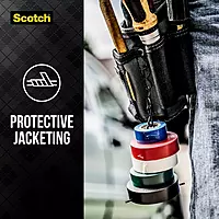 3M Safety 10828 10828-DL-2W Electrical Tape, 3/4" by 66', White, 66 Foot