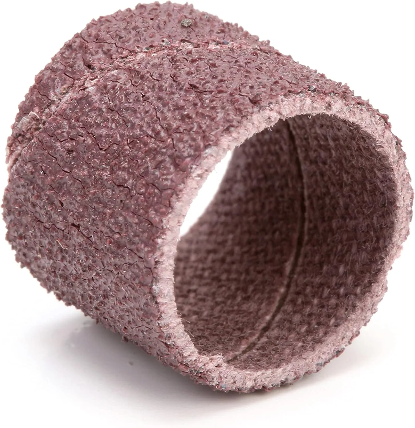 3M 341D Coated Aluminum Oxide Spiral Band - 80 Grit - 1/2 in Width - 1/2 in Dia - 30000 Max RPM