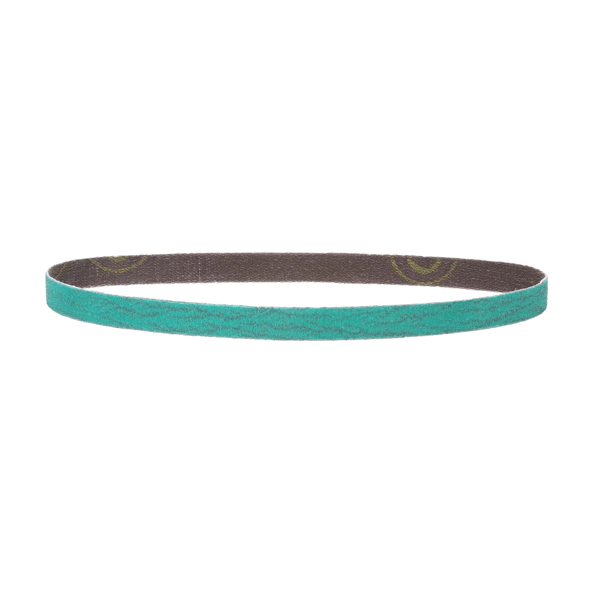 3M Green Corps Abrasive File Belt 36518, 80 Grit, 1/2 in x 18 in, 20 Belts/Carton