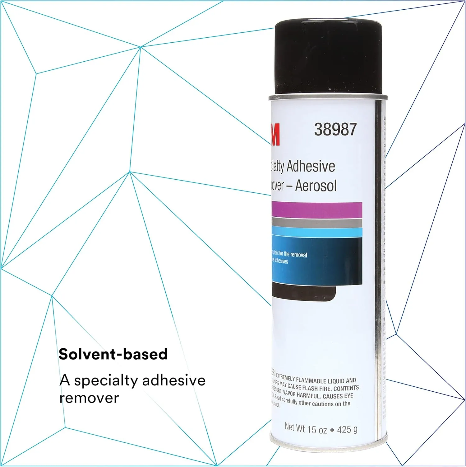 3M Specialty Adhesive Remover, Solvent-Based Industrial Liquid