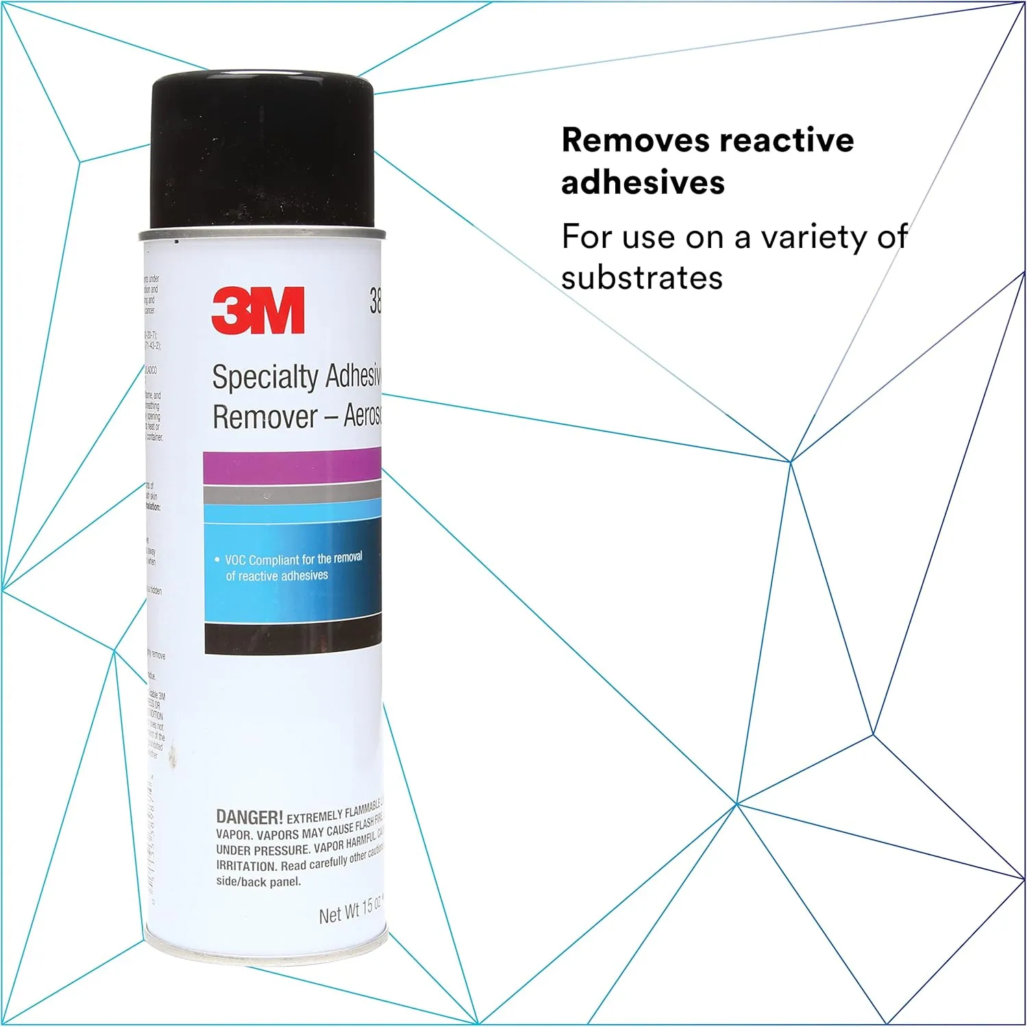 3M Specialty Adhesive Remover, Solvent-Based Industrial Liquid