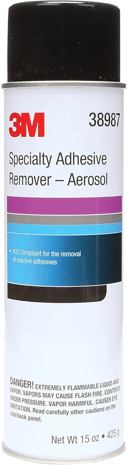3M Specialty Adhesive Remover, Solvent-Based Industrial Liquid
