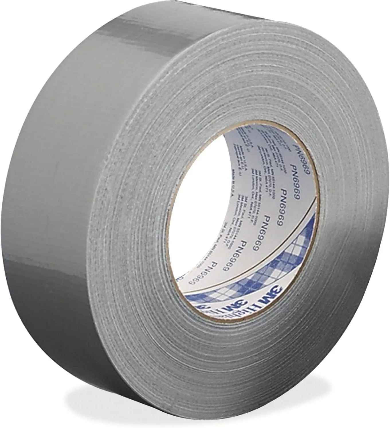 3M Duct Tape 3939 Silver, 3 in x 60 yd, 9 mil