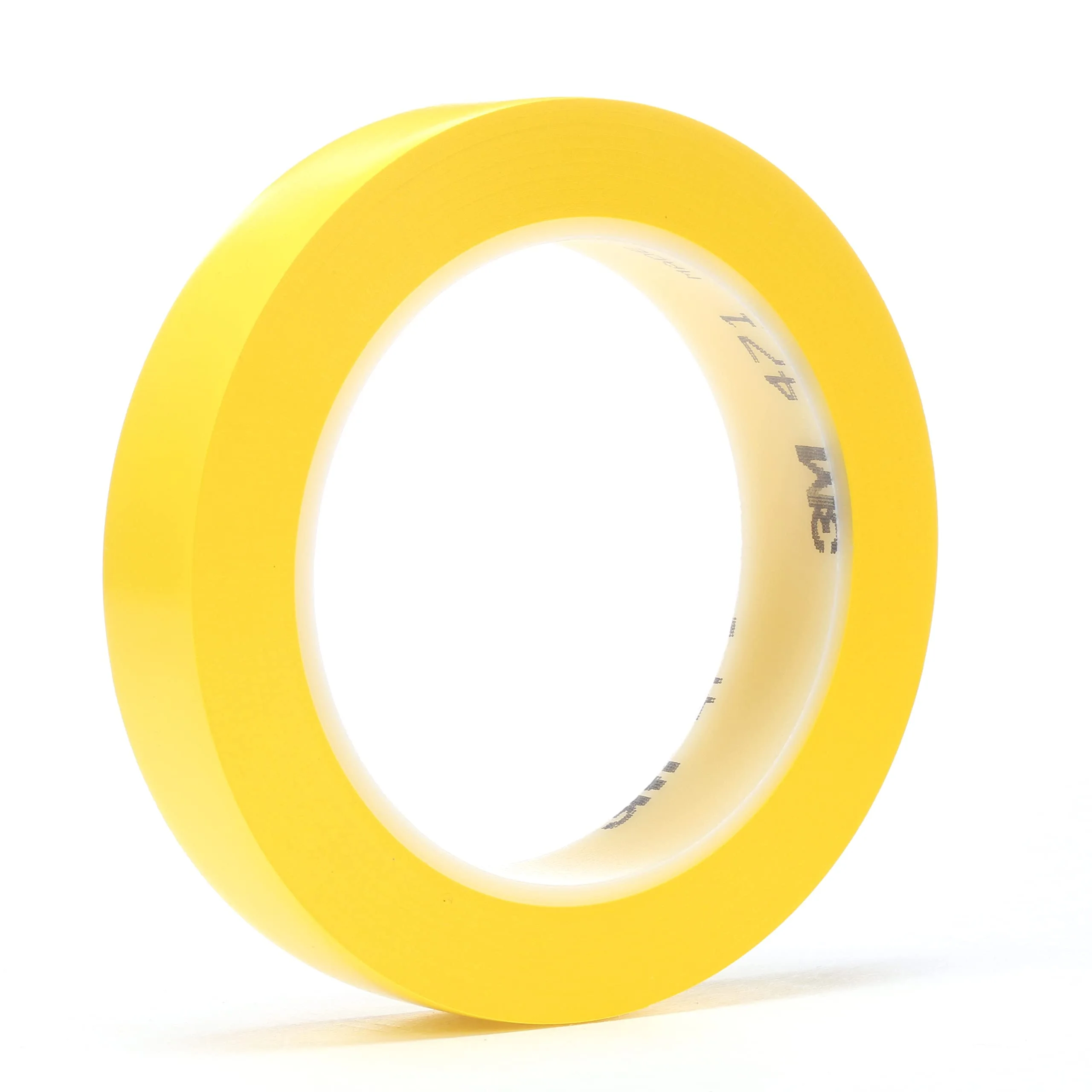 3M 471 Vinyl Masking Tape, 1 in x 36 yd, 5.2 mil, Yellow