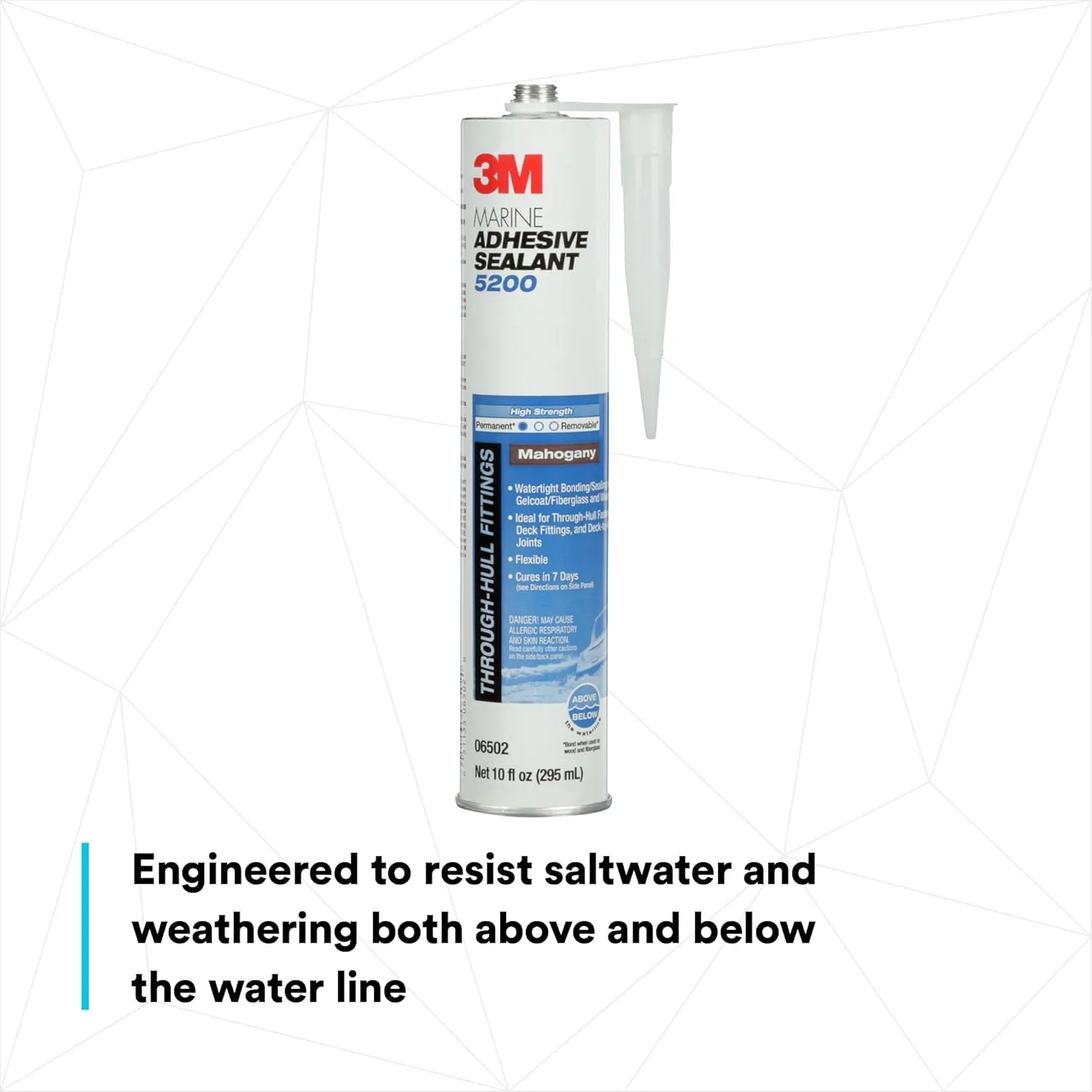 3M Marine Adhesive Sealant 5200 - Permanent Bonding and Sealing