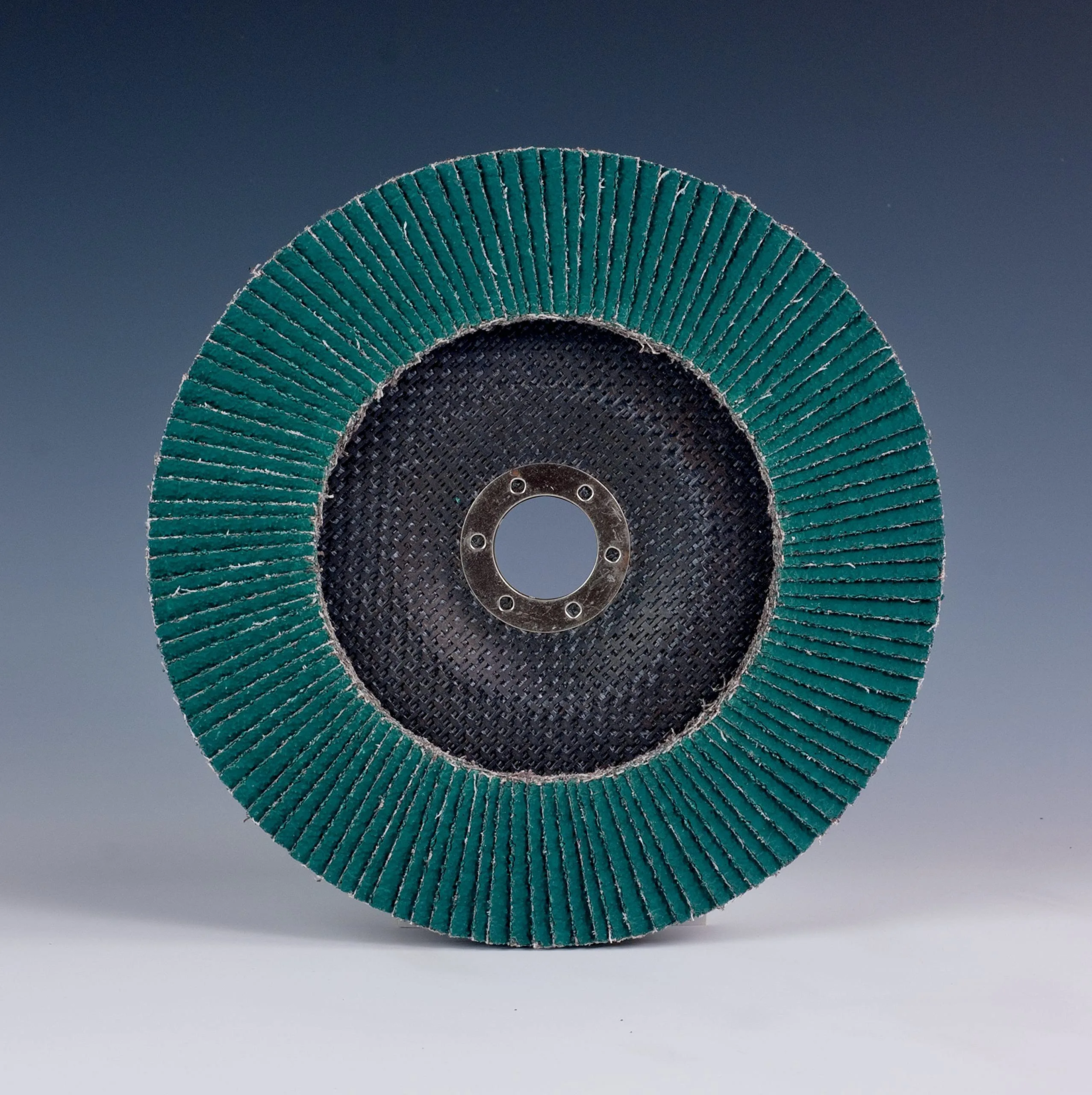 3M 577F Type 29 Coated Alumina Zirconia Flap Disc - 36 Grit - 4 1/2 in Dia 7/8 in Center Hole - 13300 Max RPM - Standard