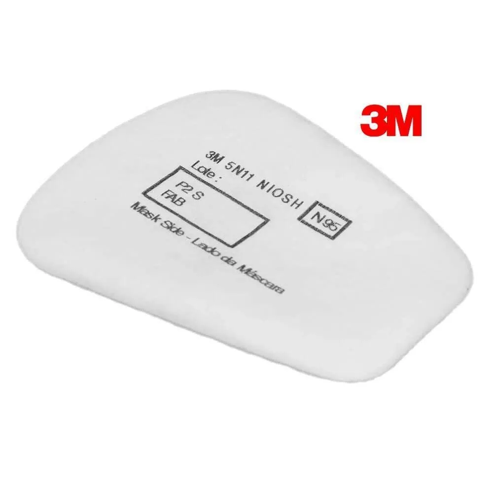 3M N95 Respirator Filter, 5N11, Disposable, Helps Protect Against Non-Oil Based Particulates