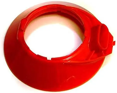 3M Random Orbital Sander-Two Hand Multihole Shroud Red, 6", 1 Pkg Qty