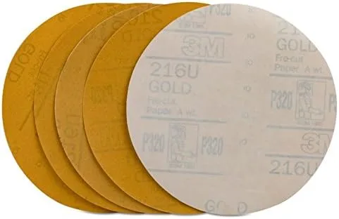 3M 31435 6" Stikit Gold Disc P320 — 5 Pack