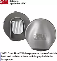 3M Full Facepiece Reusable Respirator 1 Count (Pack of 1) Small