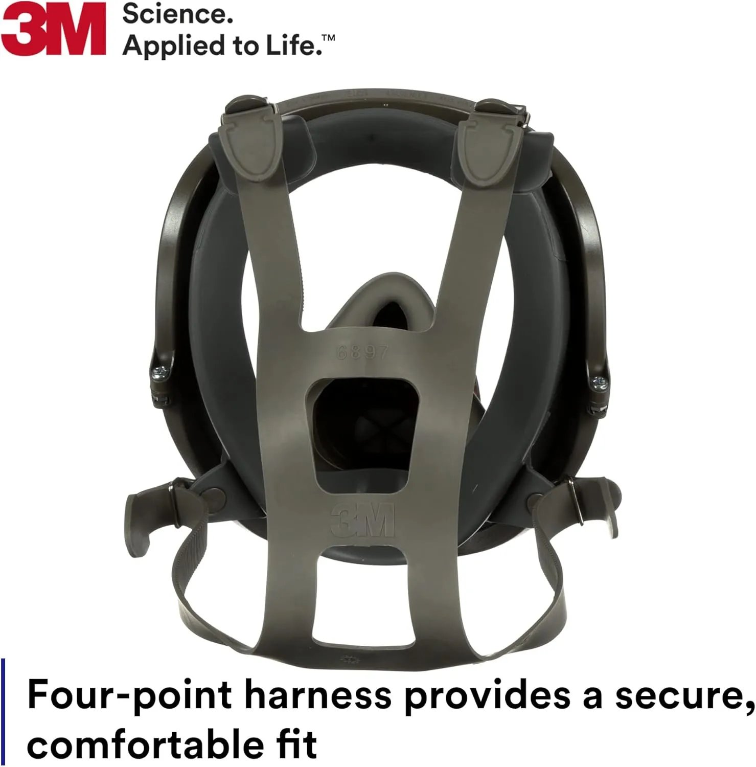 3M Full Facepiece Reusable Respirator 1 Count (Pack of 1) Small