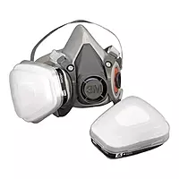MMM6100-3M Half Facepiece Respirator 6000 Series - Small