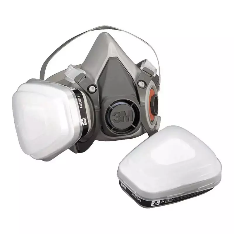 MMM6100-3M Half Facepiece Respirator 6000 Series - Small